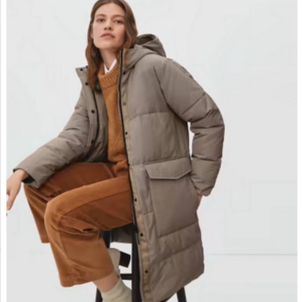 Everlane The ReNew Long Puffer Size S